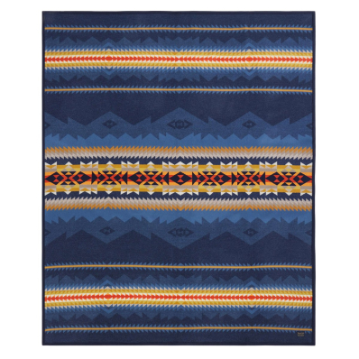 Pendleton Jacquard Unnapped Blanket Robe Cascadia