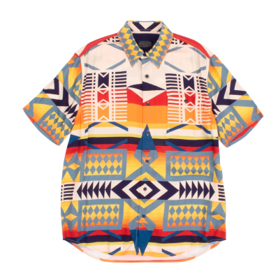 Pendleton Vacation Shirt Fire Legend - Frontside 