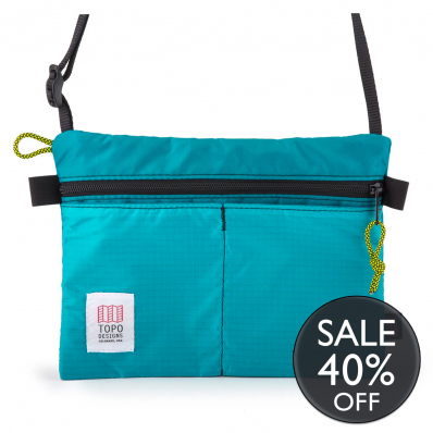 Topo Designs Accessory Shoulder Bag Turquoise Sale
