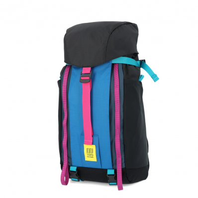 Topo Designs Mountain Pack 16L Black/Blue front side