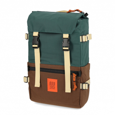 Topo Designs Rover Pack Classic Forest/Cocoa front-side