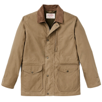 Filson Dry Wax Mile Marker Coat Dark Beige