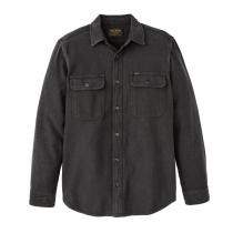 Filson Vintage Flannel Work Shirt Charcoal
