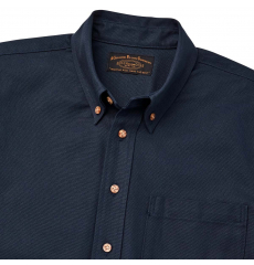 Filson Iron Cloth Oxford Shirt Navy front