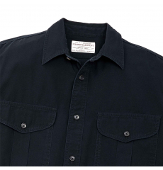 Filson Safari Cloth Guide Shirt Anthracite front