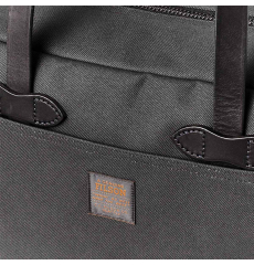 Filson Tote Bag With Zipper Faded Black front