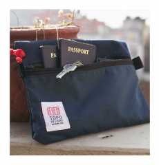 Topo Designs Accessory Bags Navy Set of 3