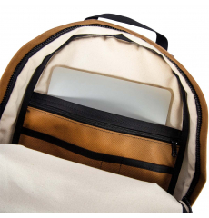 Topo Designs Daypack Heritage Dark Khaki Canvas/Dark Brown Leather