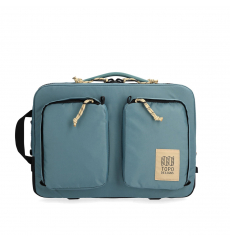 Topo Designs Global Briefcase Sea Pine front side