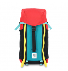 Topo Designs Mountain Pack 16L Red/Turquoise front