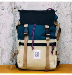 Topo Designs Rover Pack Classic Hemp/Botanic Green front-side