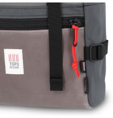 Topo Designs Rover Pack Leather Charcoal/Charcoal