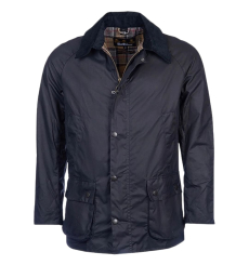 Barbour Ashby Wax Jacket Navy 