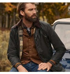 Barbour Bedale Wax Jacket Sage