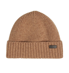 Barbour Carlton Beanie Hat Military Brown