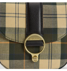 Barbour Elm Tartan Crossbody Bag Ancient Tartan - Front