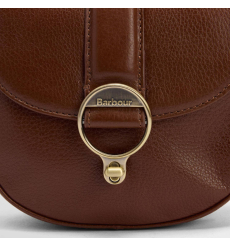 Barbour Elm Leather Crossbody Bag Brown
