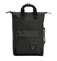Barbour Field Wax Backpack Olive/Black