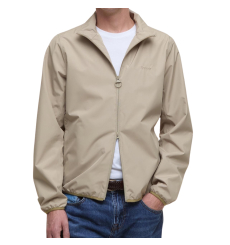 Barbour Korbel Waterproof Jacket Washed Stone - front
