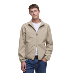 Barbour Korbel Waterproof Jacket Washed Stone - front