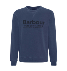 Barbour Larkhill Crew Neck Sweater Navy