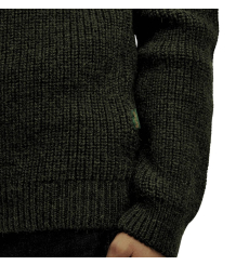 Barbour New Tyne Half Zip Knitted Jumper Olive