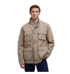 Barbour Sanderling Casual Jacket Military Brown