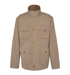 Barbour Sanderling Casual Jacket Military Brown