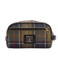 Barbour Tartan Washbag Classic/Beacon