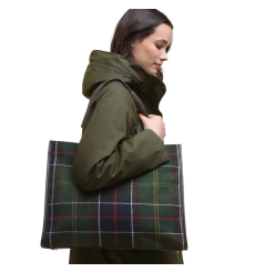 Barbour Turnberry Tartan Tote Bag Classic Tartan