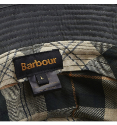 Barbour Wax Bucket Hat Sage