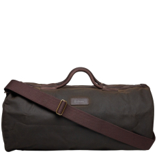 Barbour Wax Holdall Duffle Bag Olive