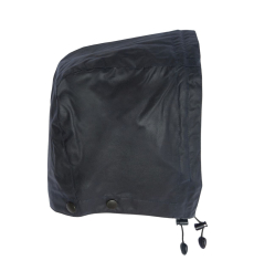 Barbour Waxed Cotton Hood Navy