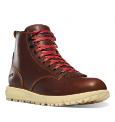 Danner Logger 917 GTX Monk's Robe front with red laces