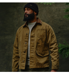 Filson Canvas Outfitter Jacket Kangaroo front