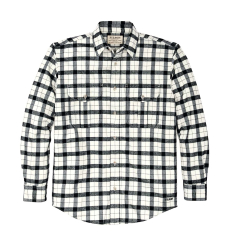 Filson Alaskan Guide Shirt Cream Black front