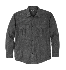 Filson Alaskan Guide Shirt Dark Heather Gray front