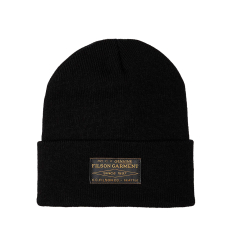 Filson Watch Cap Beanie Black front