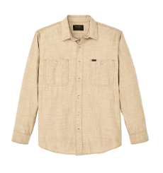Filson Chambray CPO Shirt Tan front