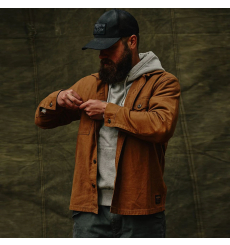 Filson Clarkston Jac-Shirt Labrador Brown front