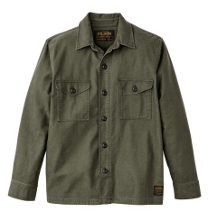 Filson Clarkston Jac-Shirt Surplus Green front
