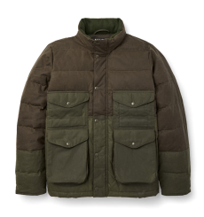 Filson Down Cruiser Jacket Otter Green front