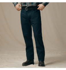 Filson Dry Tin 5 Pocket Pants Blue Mussel front
