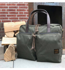 Filson Dryden Briefcase Otter Green front
