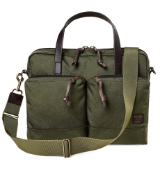 Filson Dryden Briefcase Otter Green front