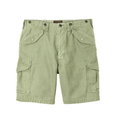 Filson Field Cargo Shorts Washed Fatigue Green front