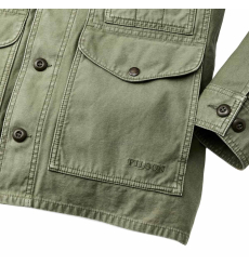 Filson Field Jac-Shirt Washed Fatigue Green front