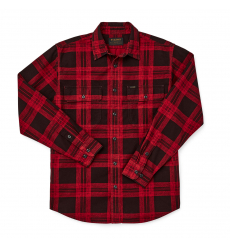 Filson Field Flannel Shirt Red Bark Plaid