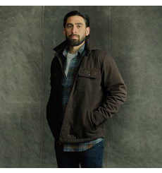 Filson Fleece Lined Jac-Shirt Peat front