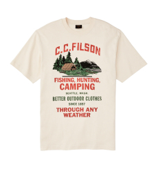 Filson Frontier Graphic T-Shirt Birch/Camping front